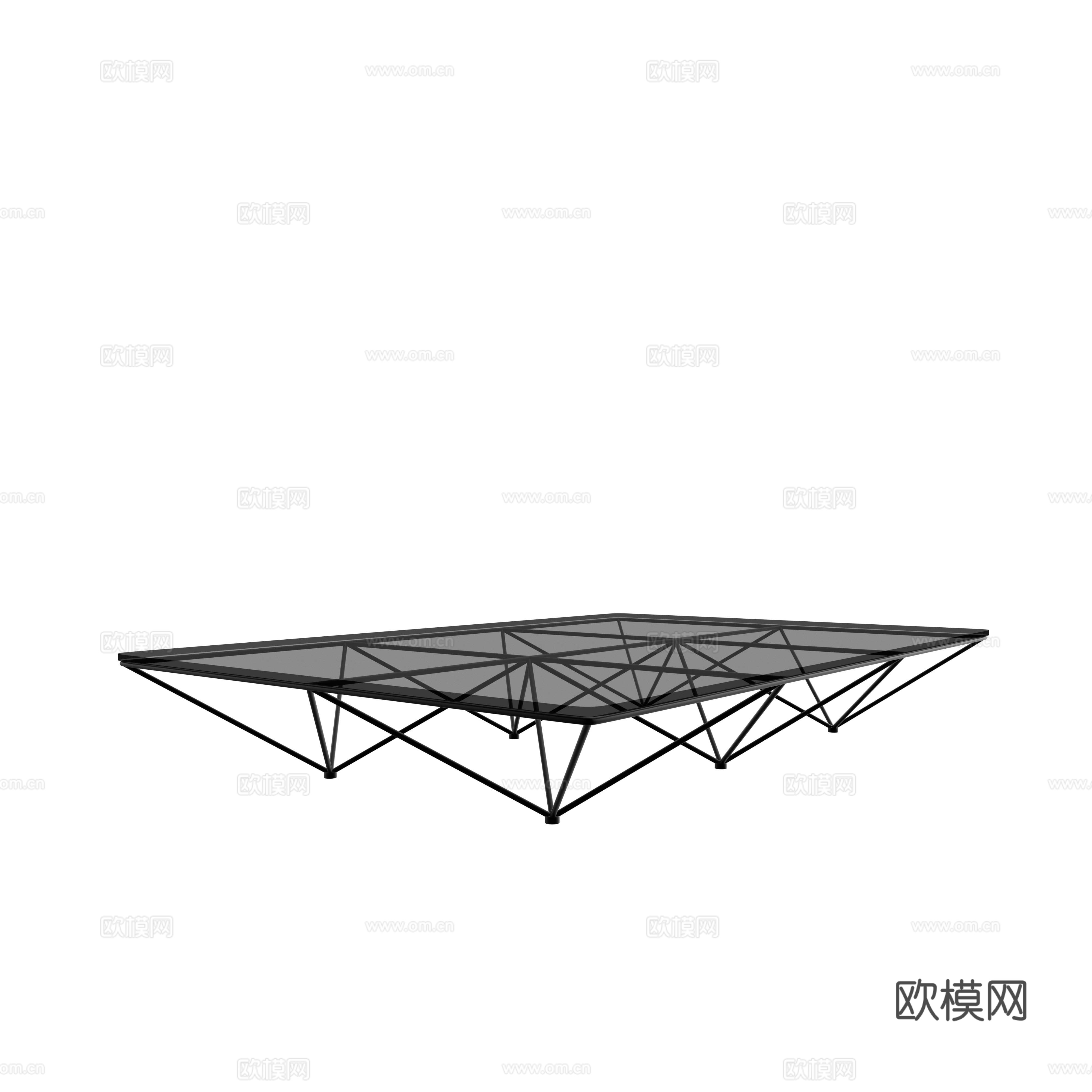B&B 意式茶几3d模型下载（渲染图1）