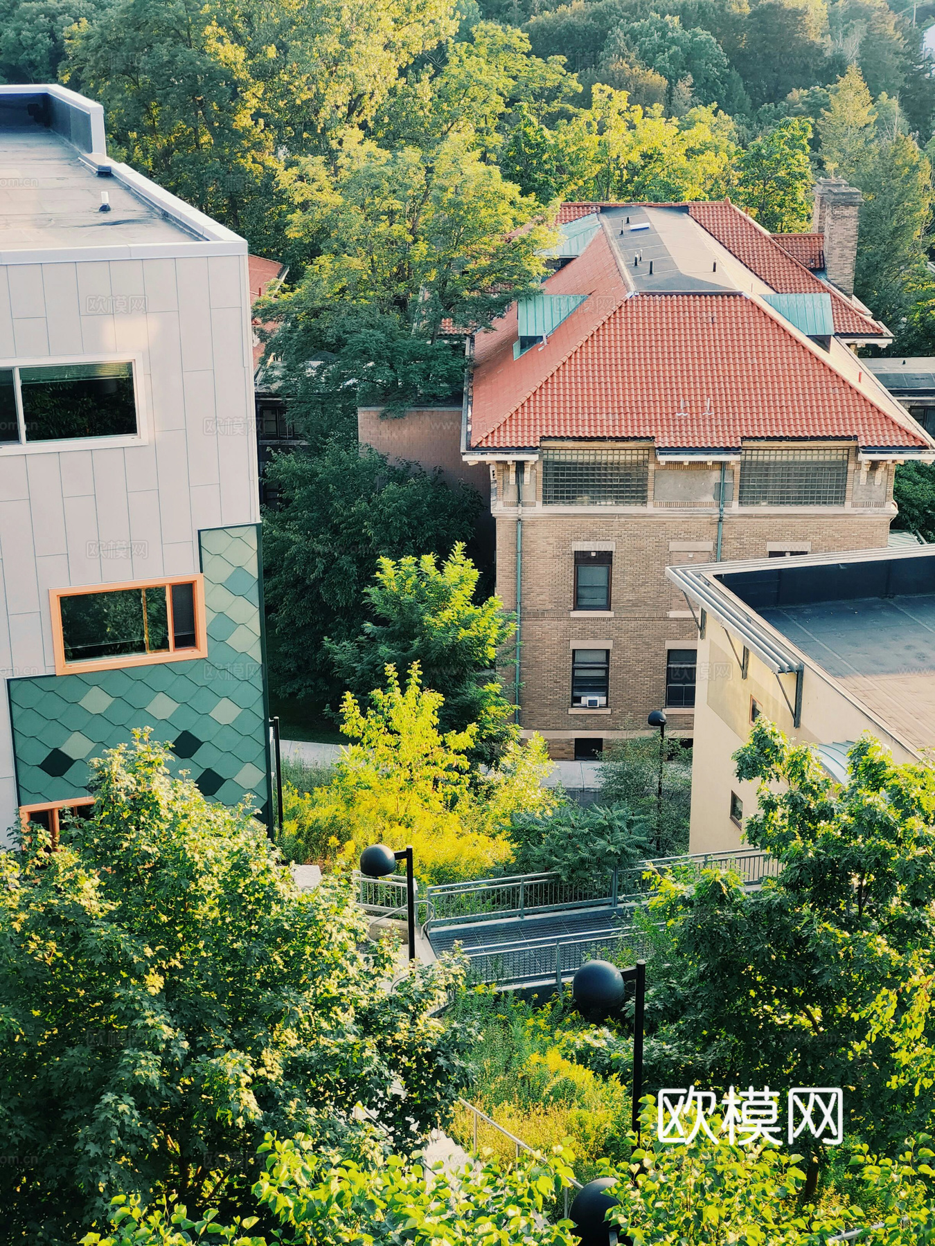 白天城市外景下载
