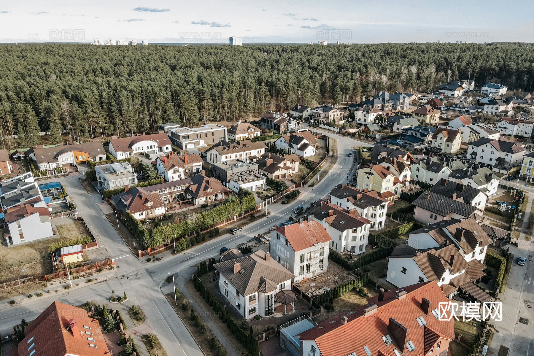 白天城市外景下载