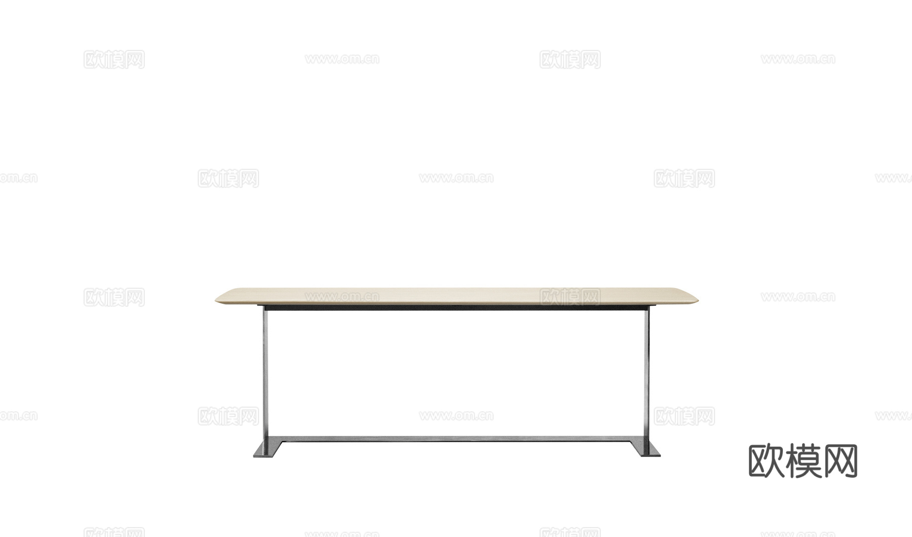 B&B 意式书桌3d模型下载（渲染图2）