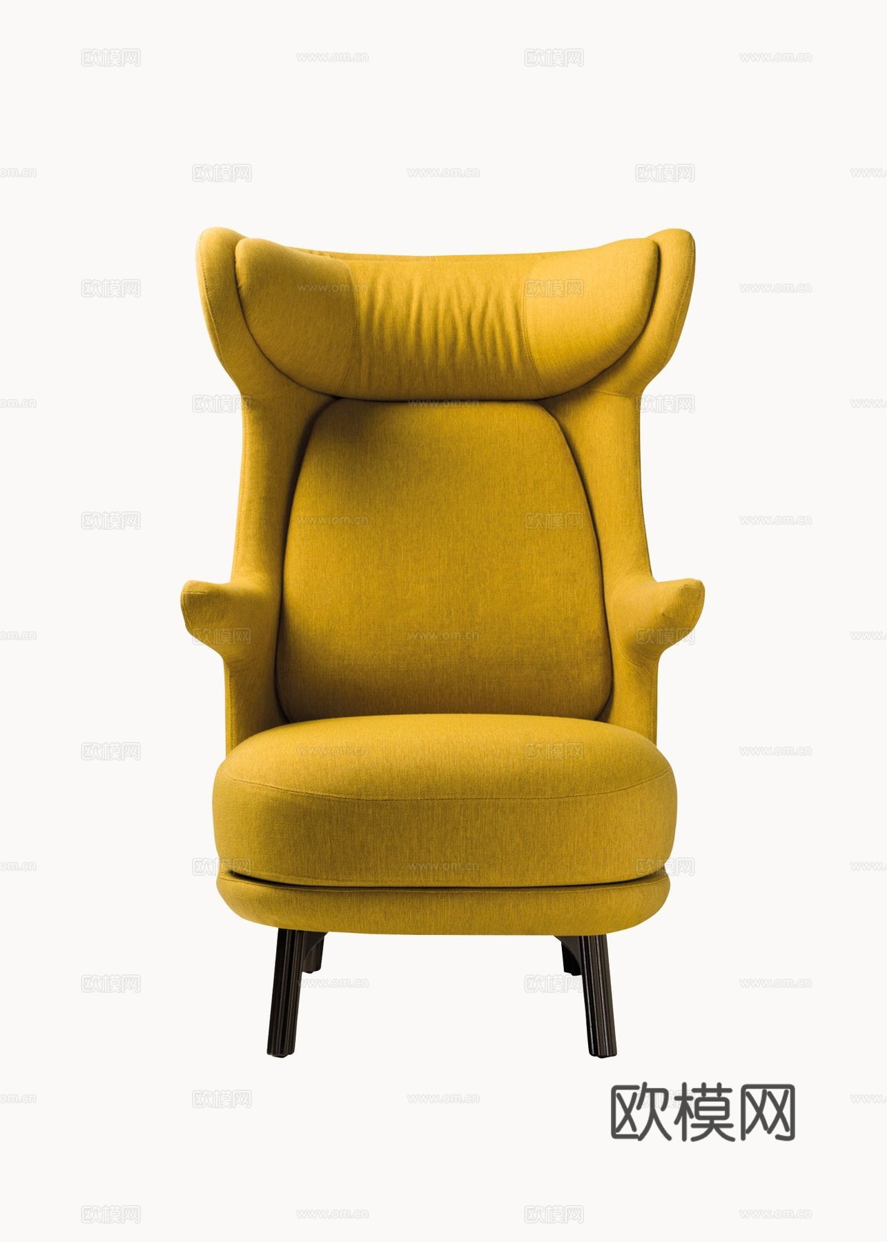 b.d 意式休闲椅3d模型下载（渲染图2）