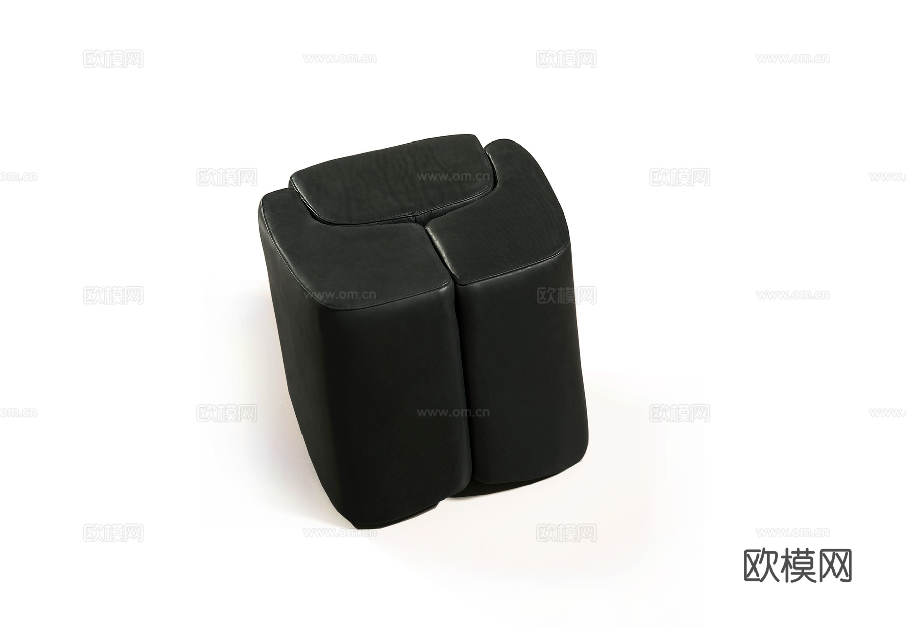 baxter 意式单人沙发3d模型下载（渲染图2）