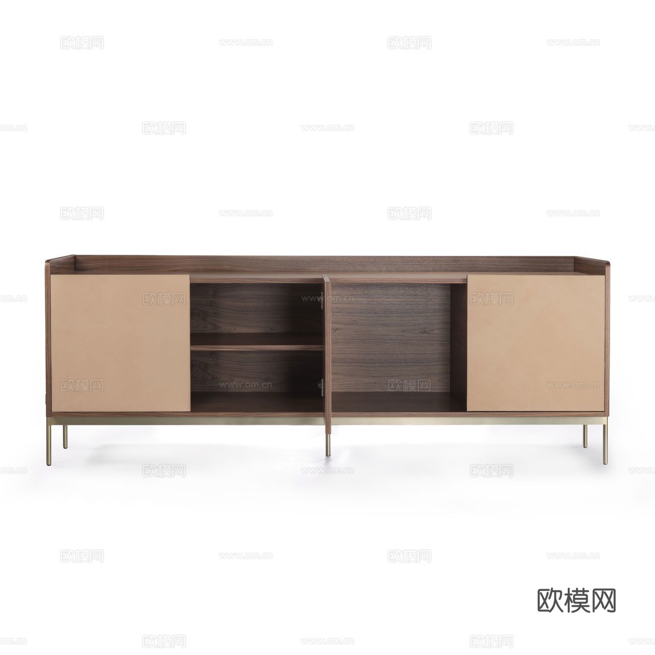 ASTON MARTIN 意式电视柜3d模型下载（渲染图1）