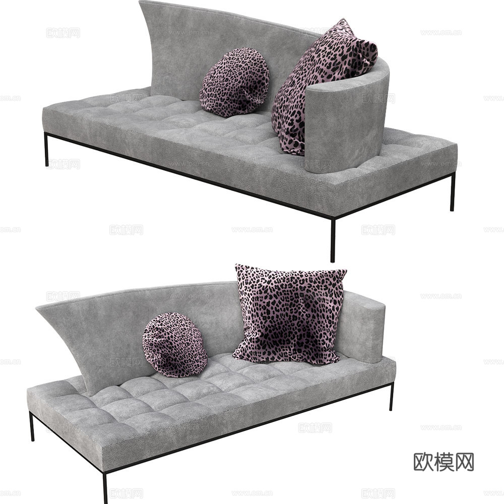 贵妃椅3d模型