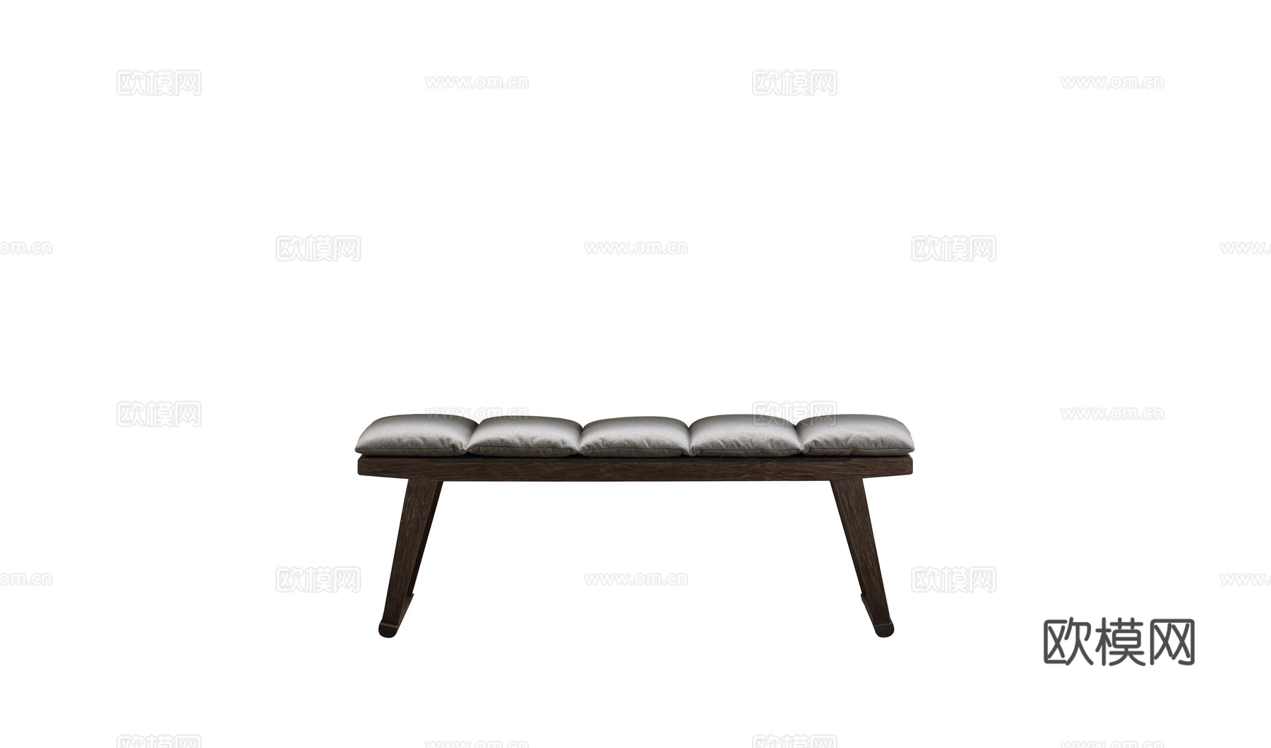 B&B 沙发凳 长凳3d模型下载