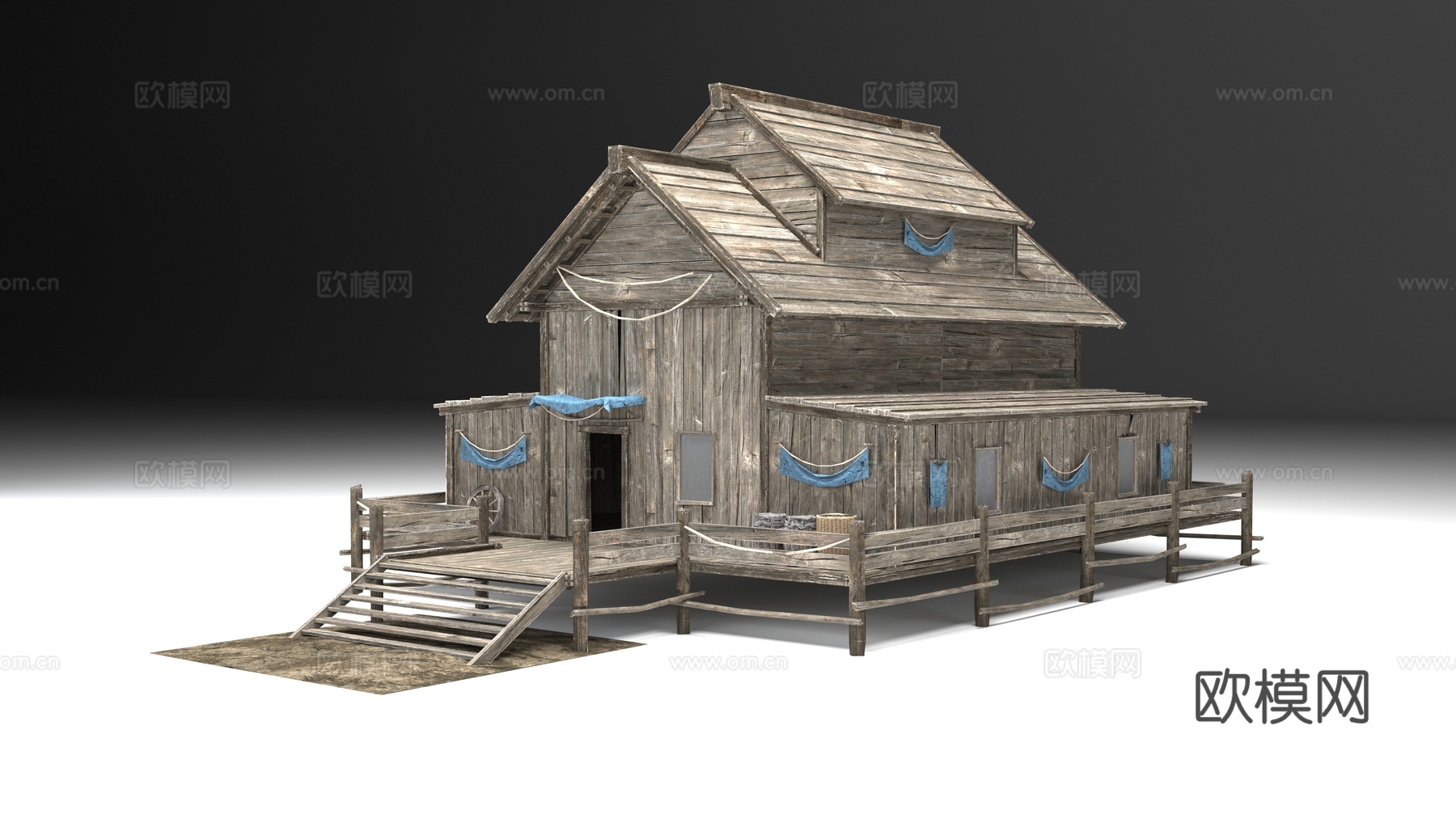 木屋3d模型