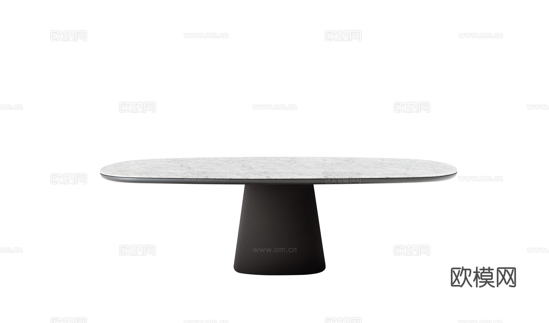 B&B 意式餐桌3d模型下载