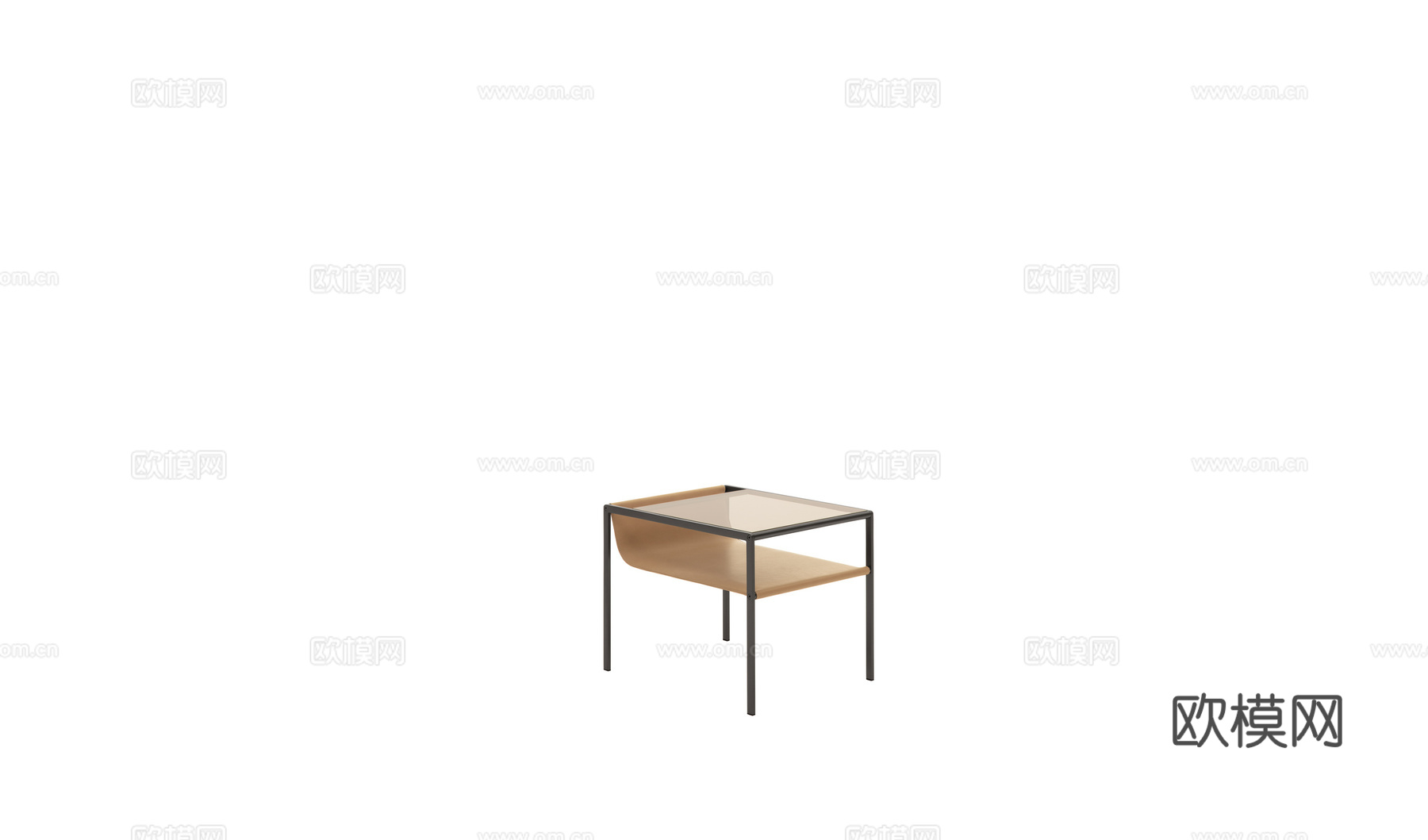 B&B 意式角几3d模型下载（渲染图2）