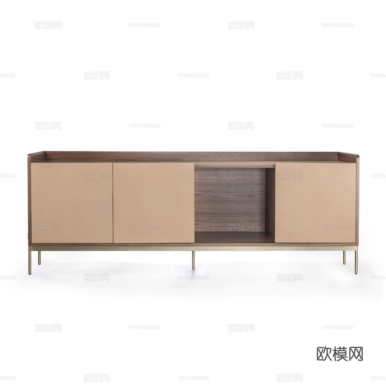 ASTON MARTIN 意式电视柜3d模型下载（渲染图3）