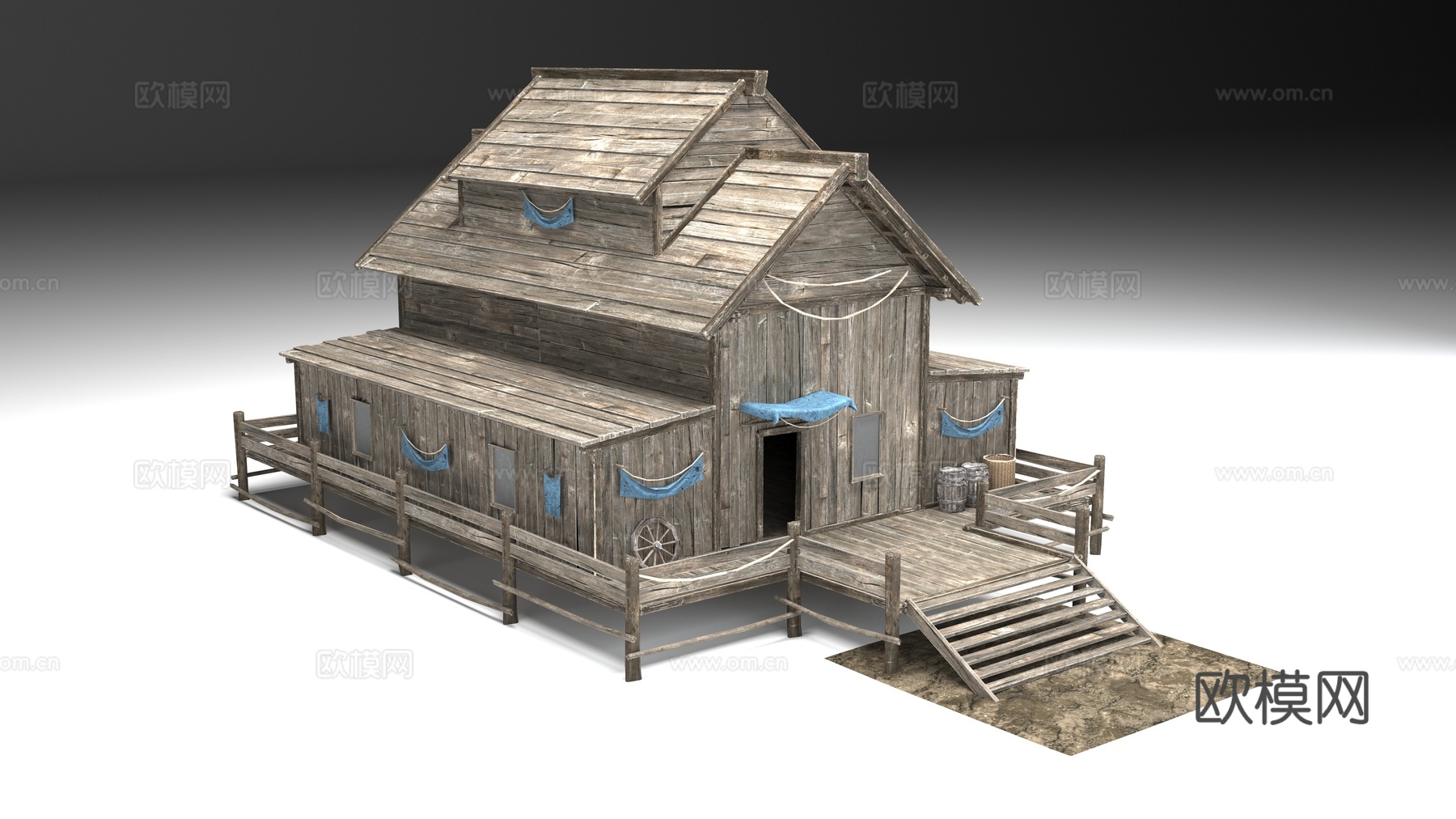 木屋3d模型