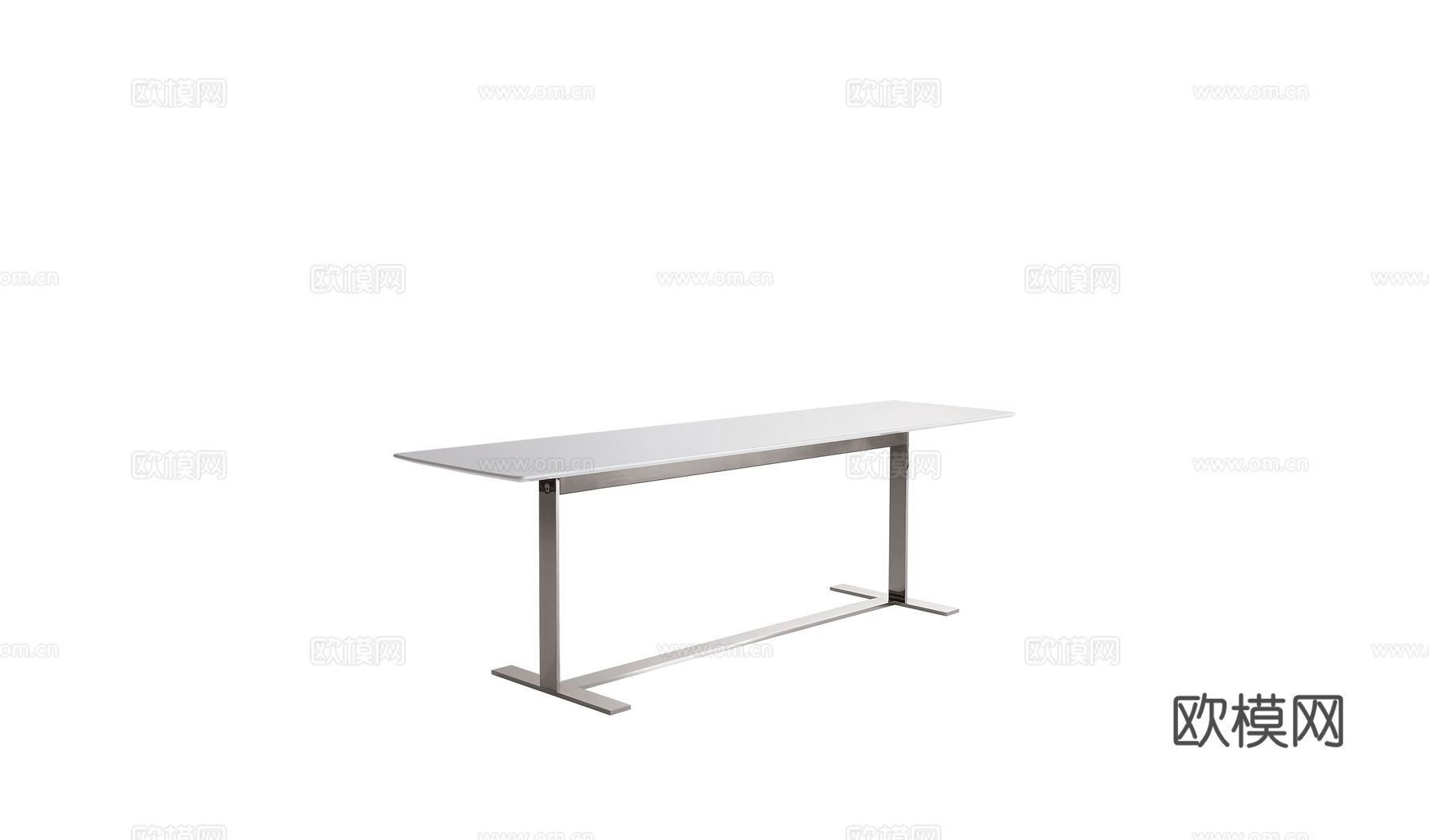 B&B 意式书桌3d模型下载（渲染图1）