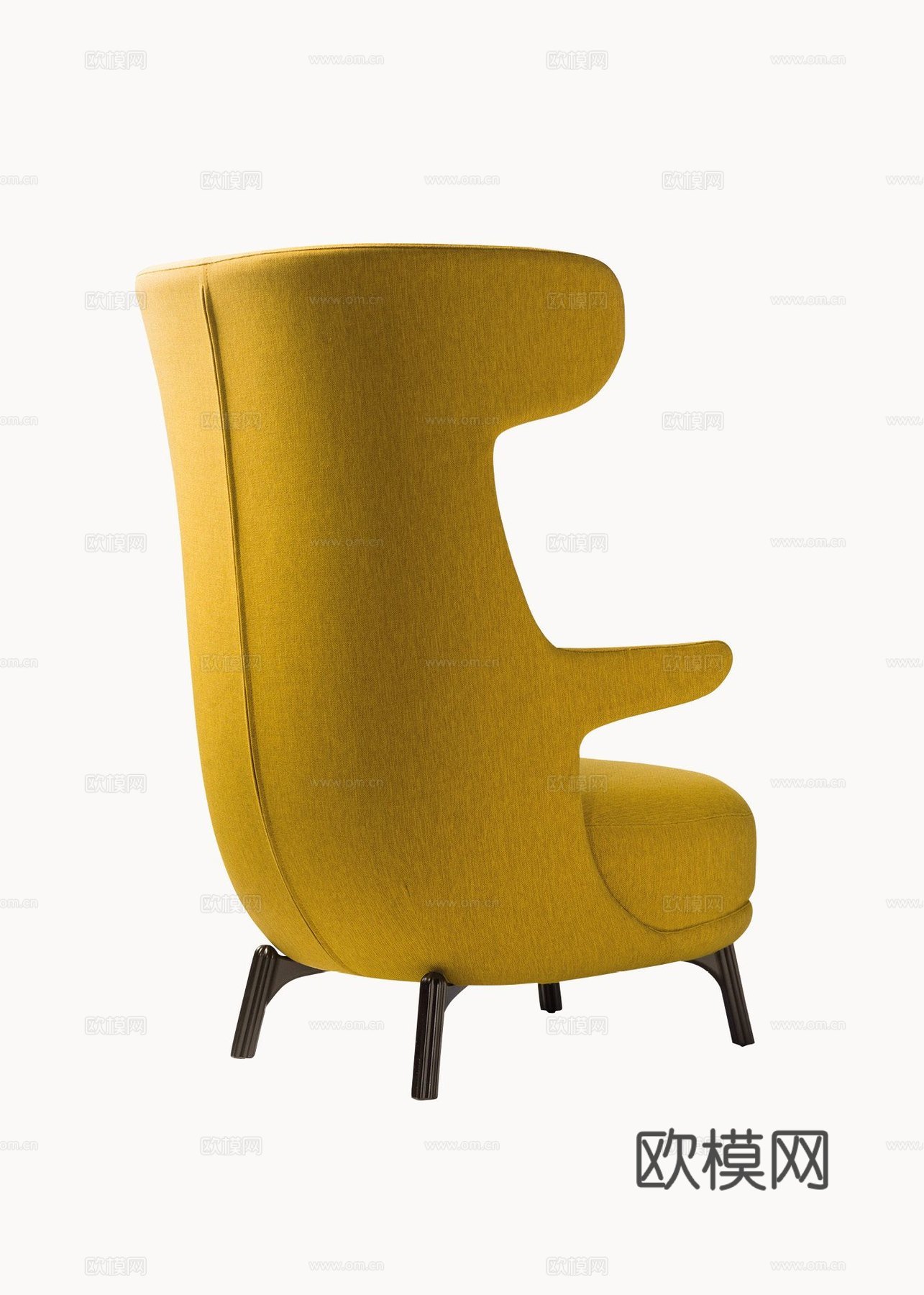 b.d 意式休闲椅3d模型下载（渲染图3）