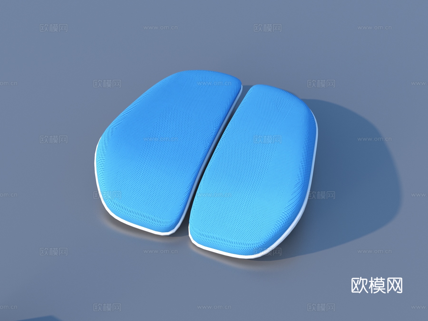 腰靠 靠垫 坐垫 按摩垫3d模型