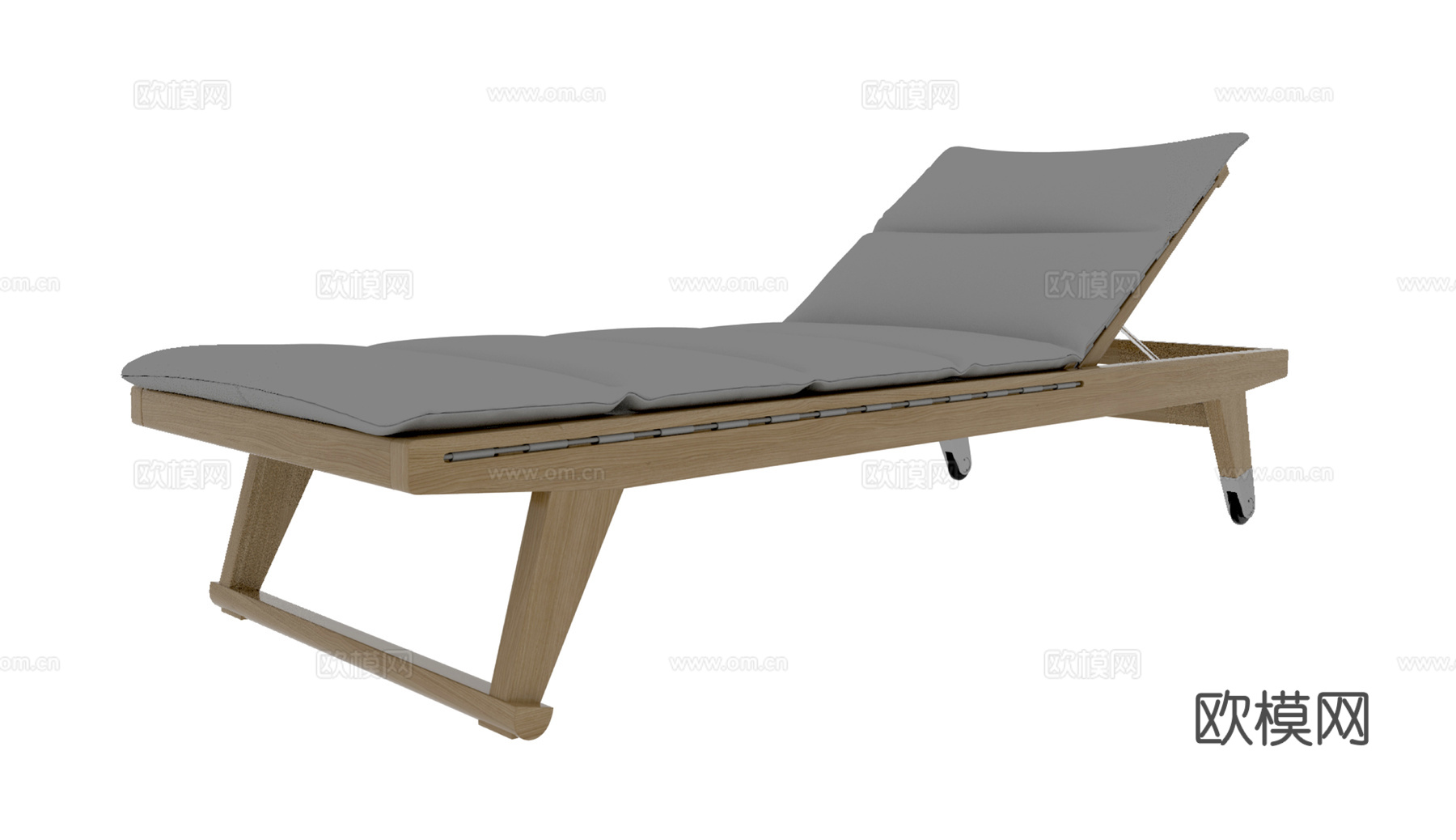 B&B 躺椅3d模型下载（渲染图3）