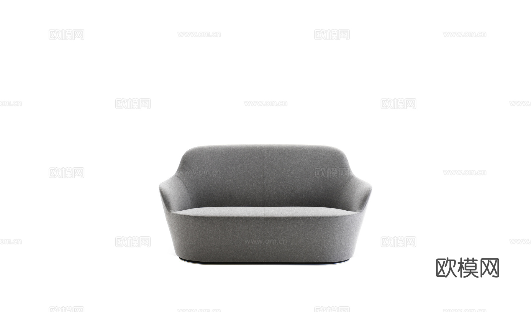 B&B 双人沙发3d模型下载