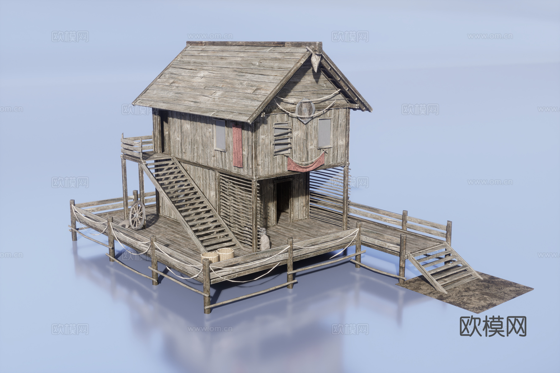 木屋3d模型