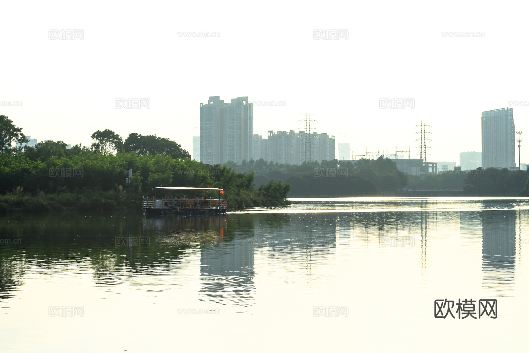 城市风光外景