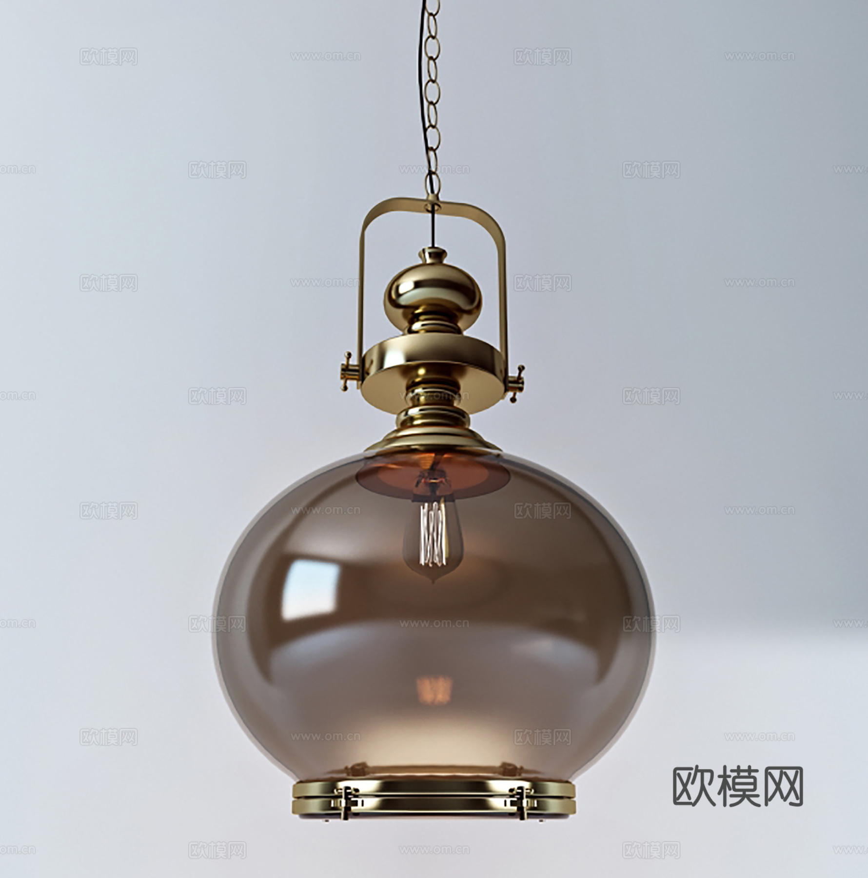 现代吊灯  简约吊灯  玻璃吊灯su模型