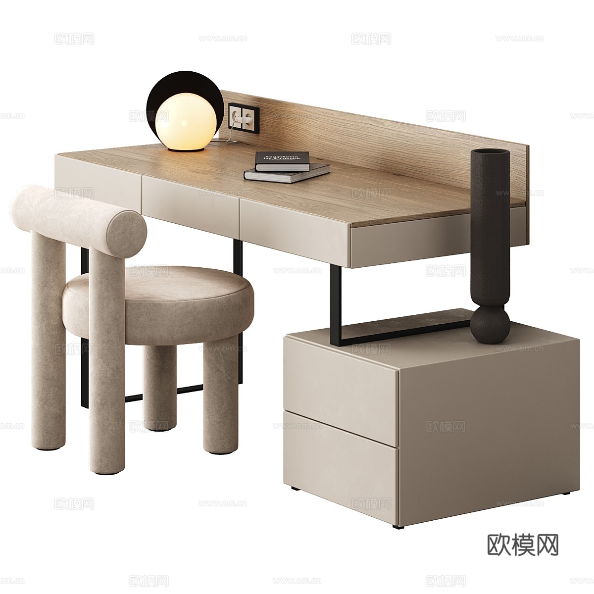 工作空间3d模型