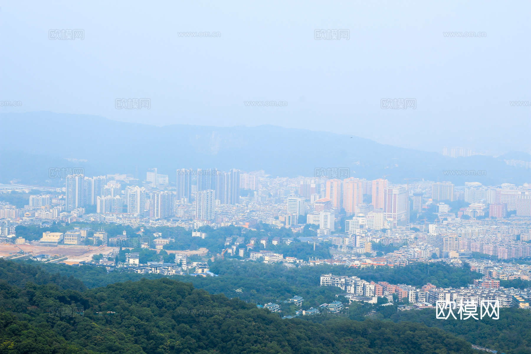 城市风光外景