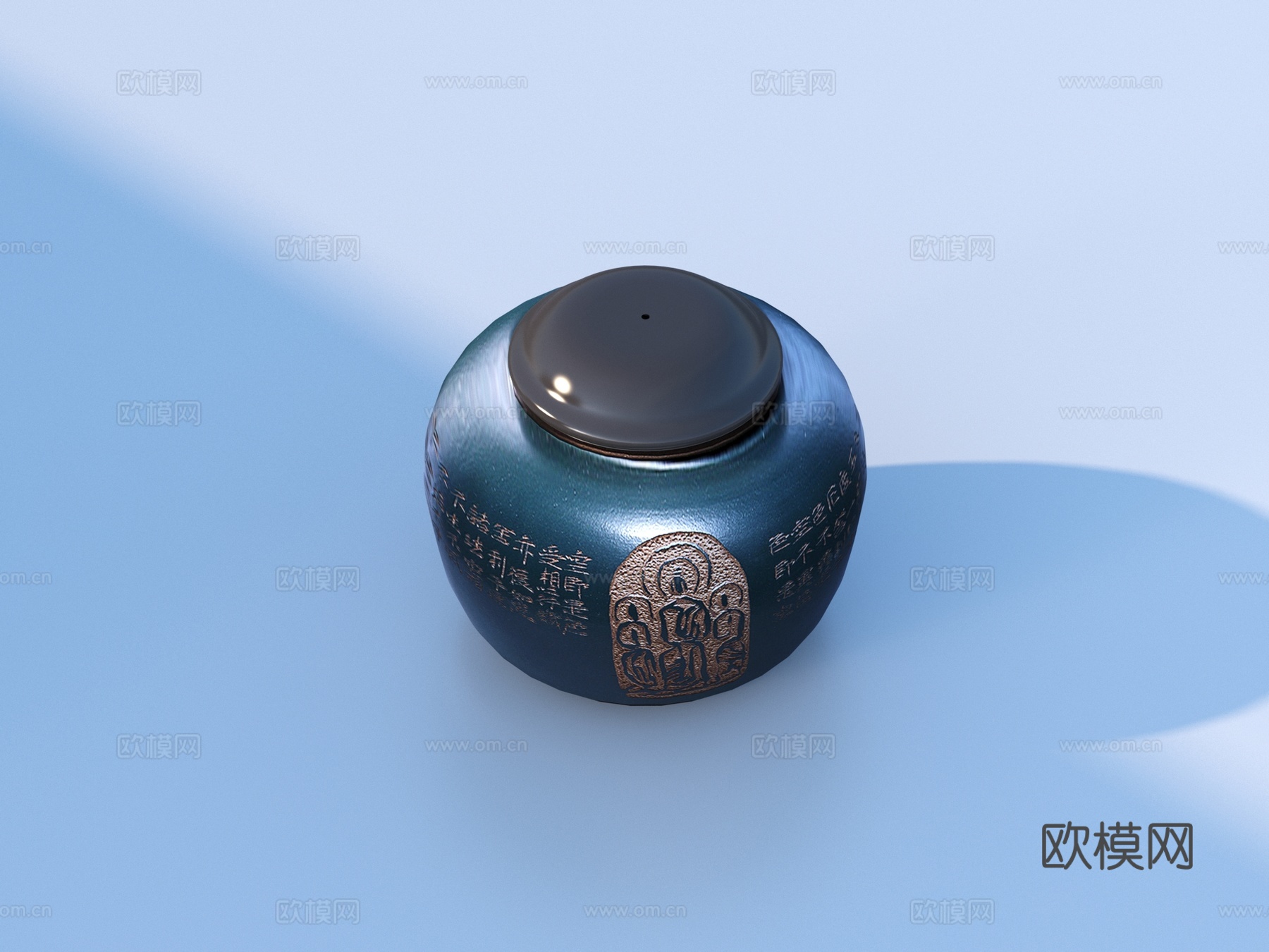 坛子 罐子 陶罐3d模型
