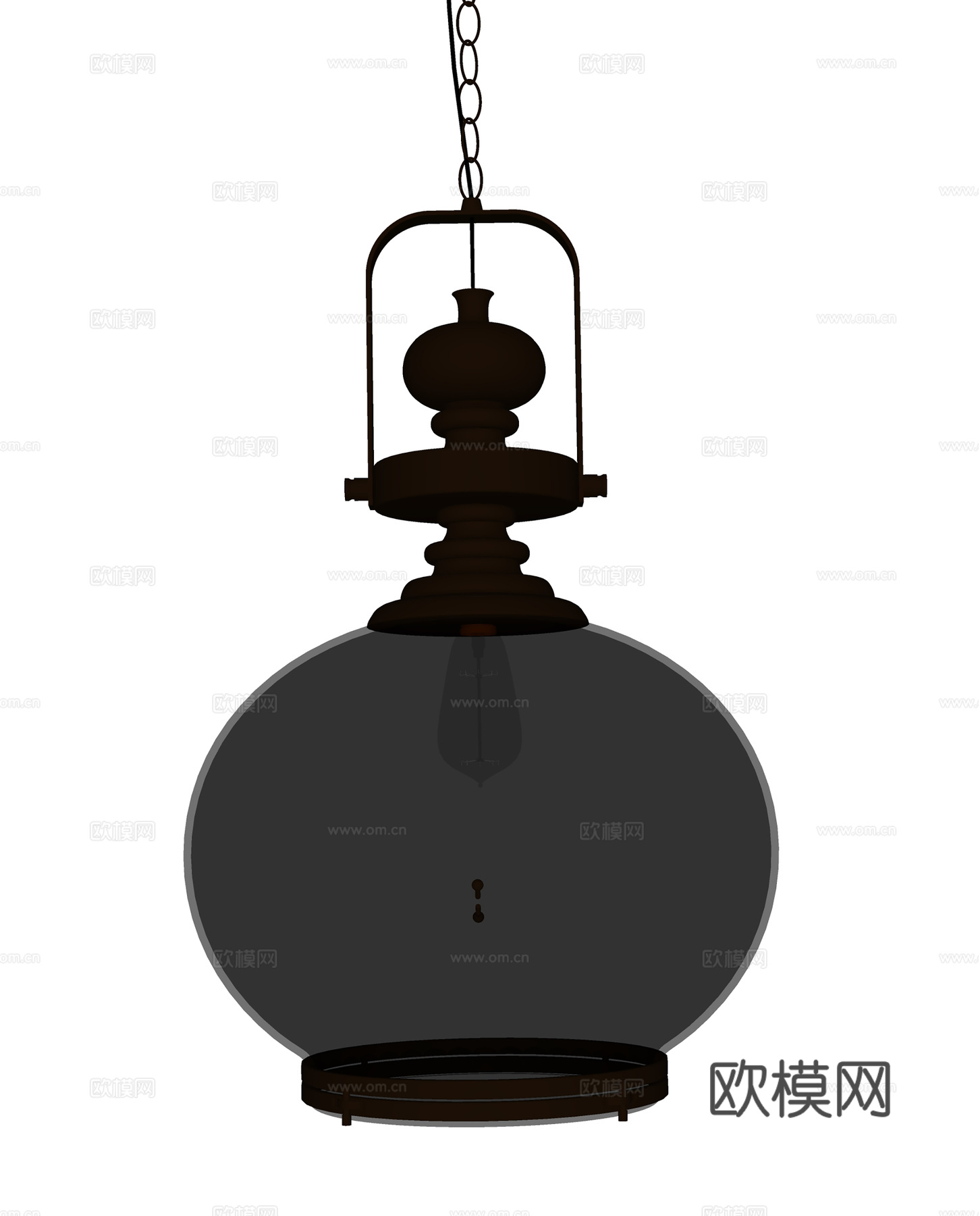 现代吊灯  简约吊灯  玻璃吊灯su模型