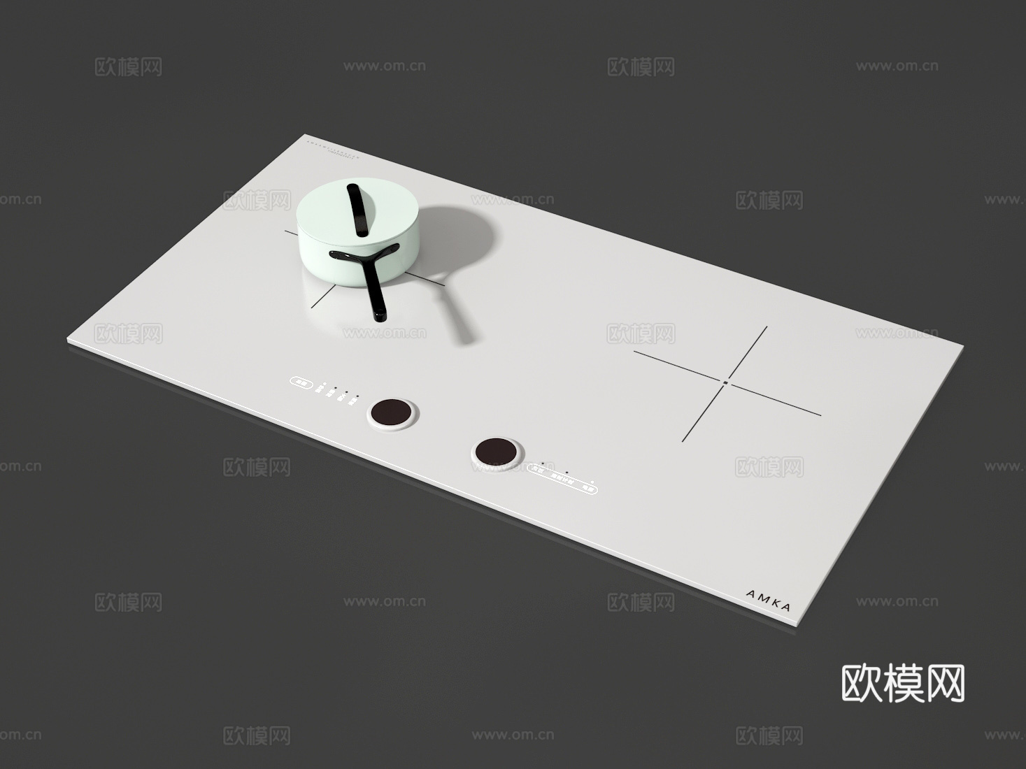 灶台3d模型
