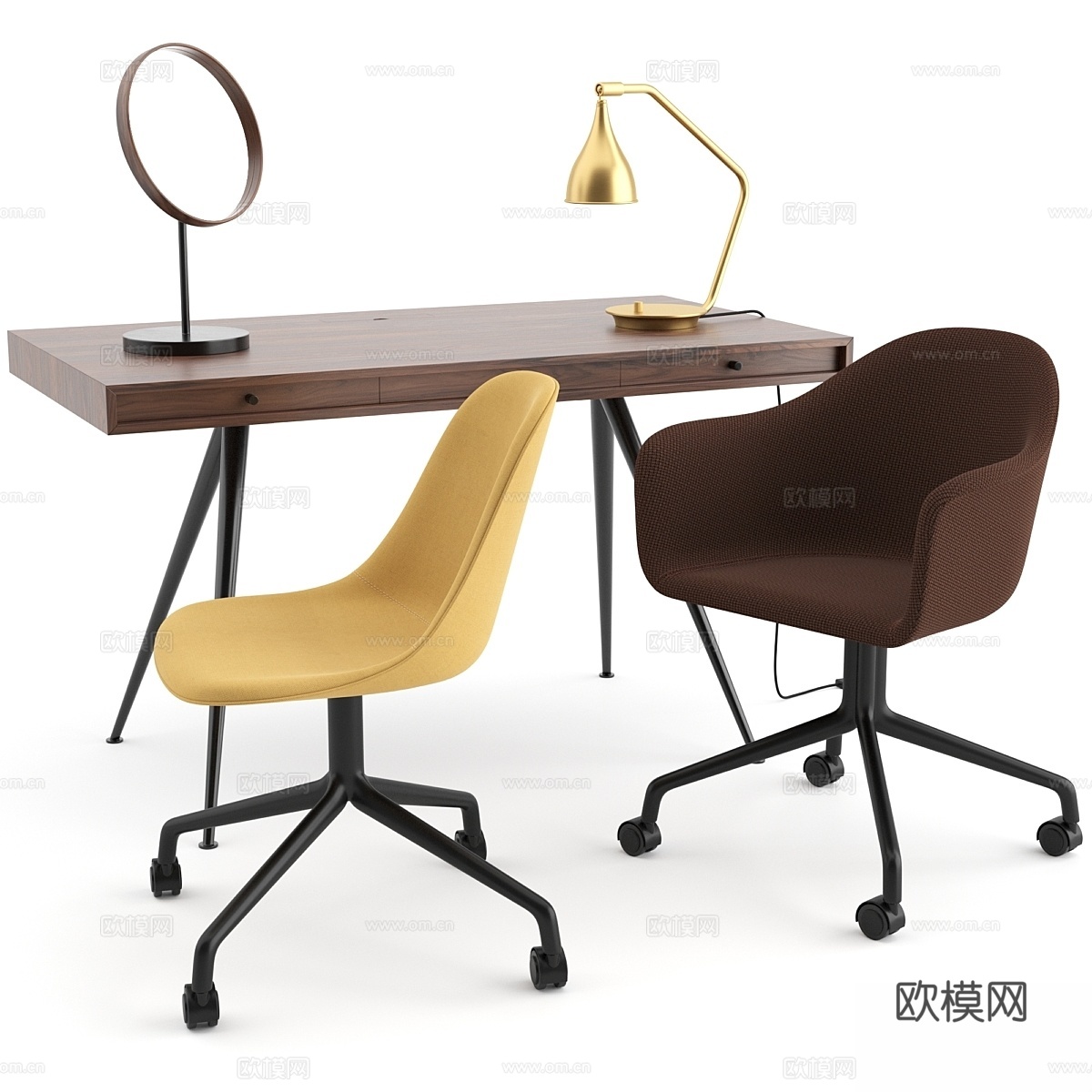 Norr11和MENU办公套装3d模型