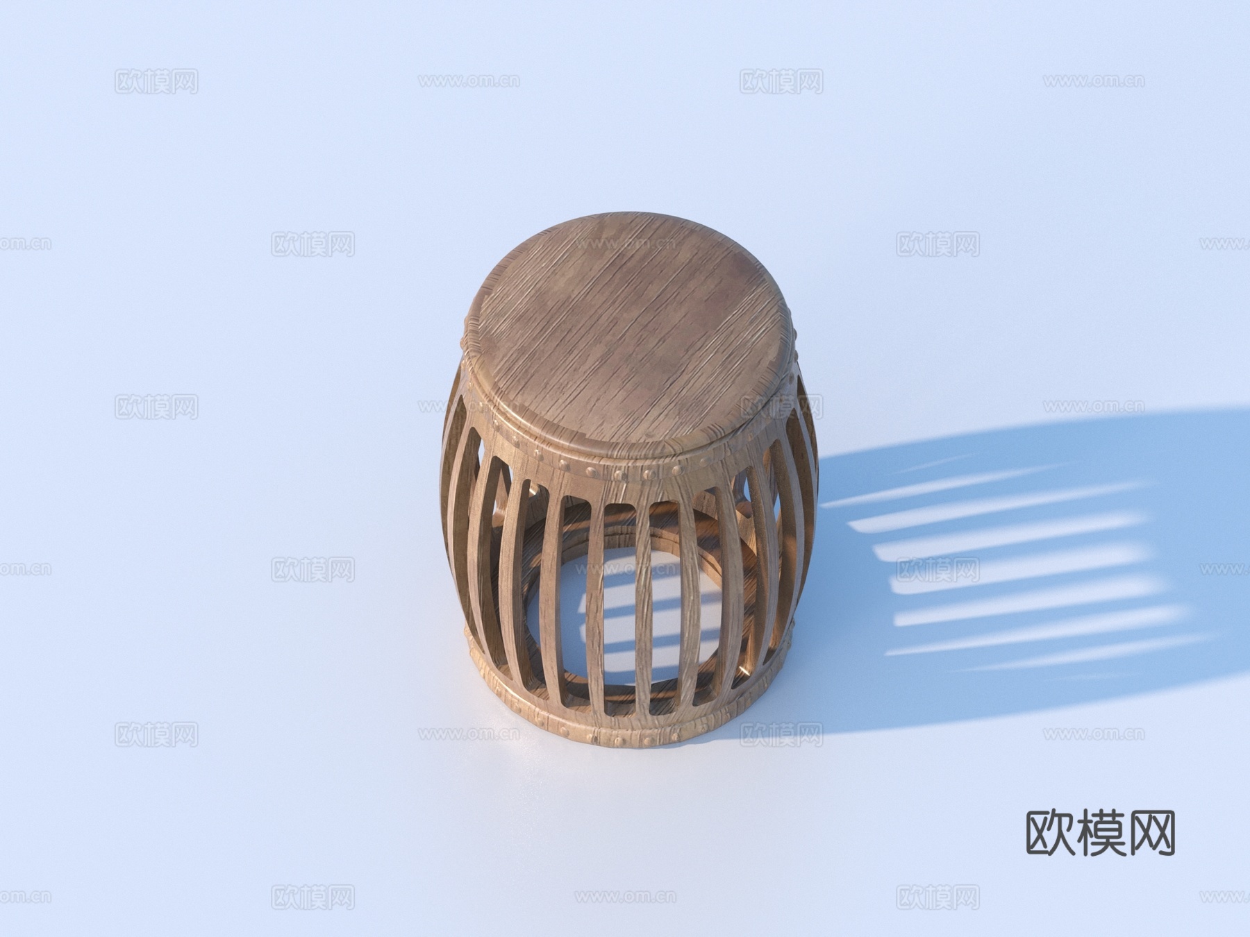 凳子 沙发凳 换鞋凳 矮凳 木凳3d模型
