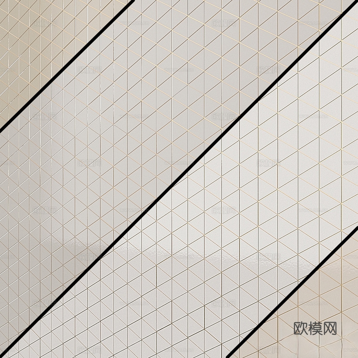 十种类型瓷砖套装 EQUIPE SCALE3d模型