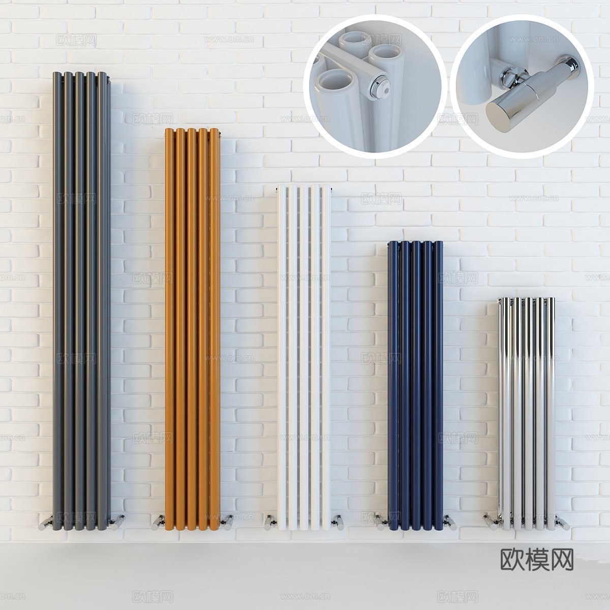 钢制管状散热器 KZTO Harmony3d模型