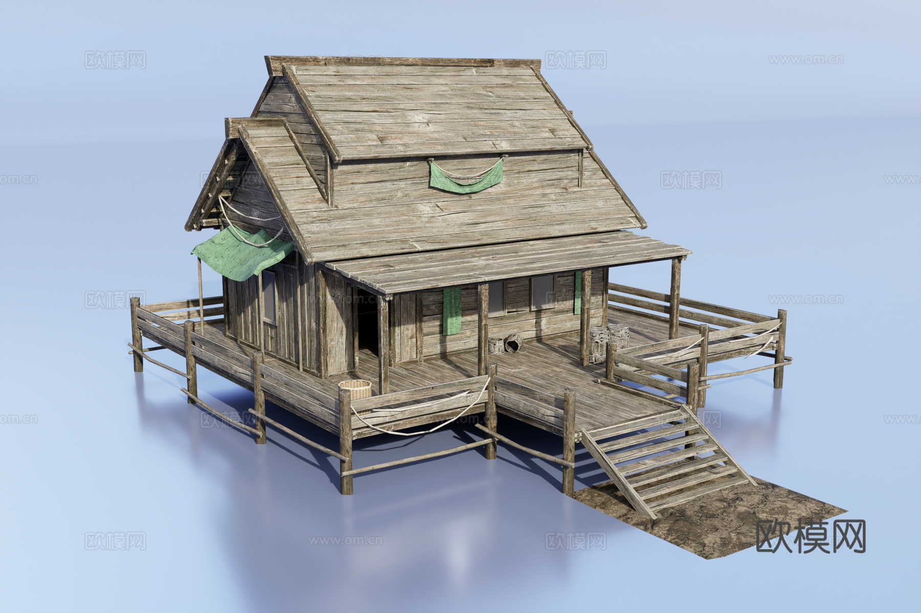 木屋3d模型