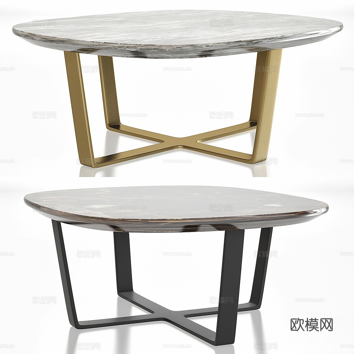 Longhi OMEGA 咖啡桌，由 Giuseppe Ia3d模型