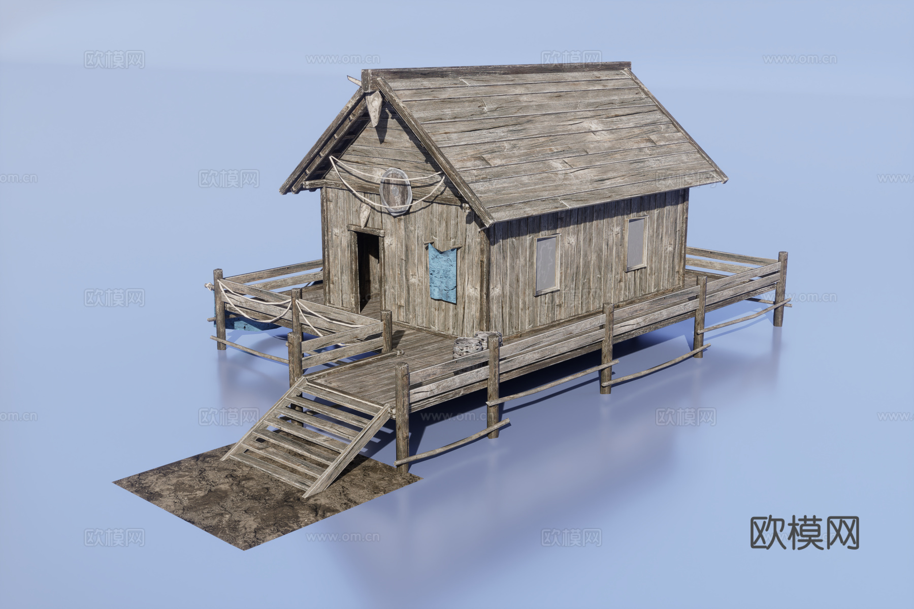 木屋3d模型