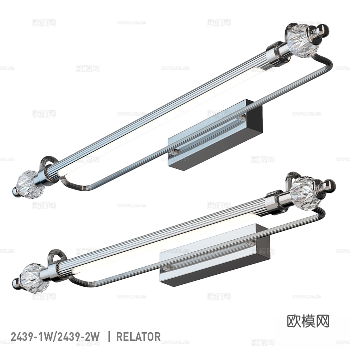 Favorite 2439-1W, 2439-2W3d模型下载