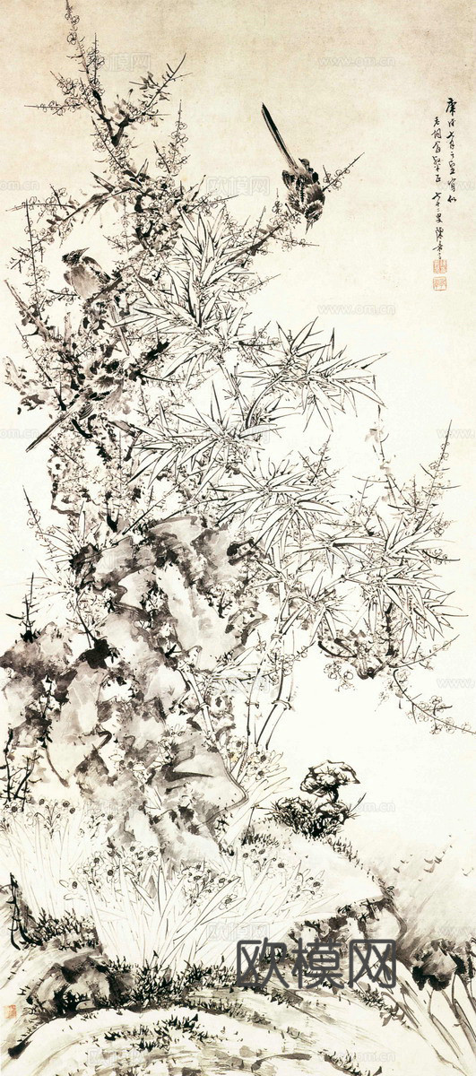 文化宣传栏古风海报