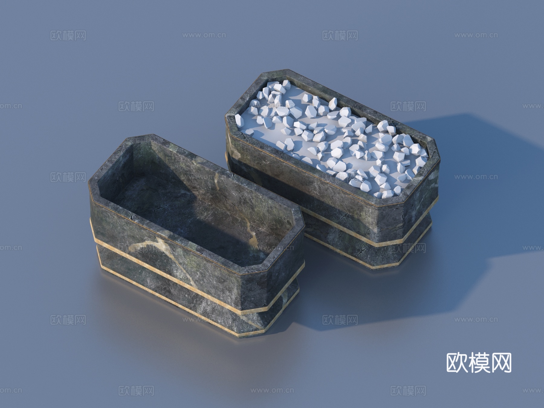箱子 宝箱3d模型