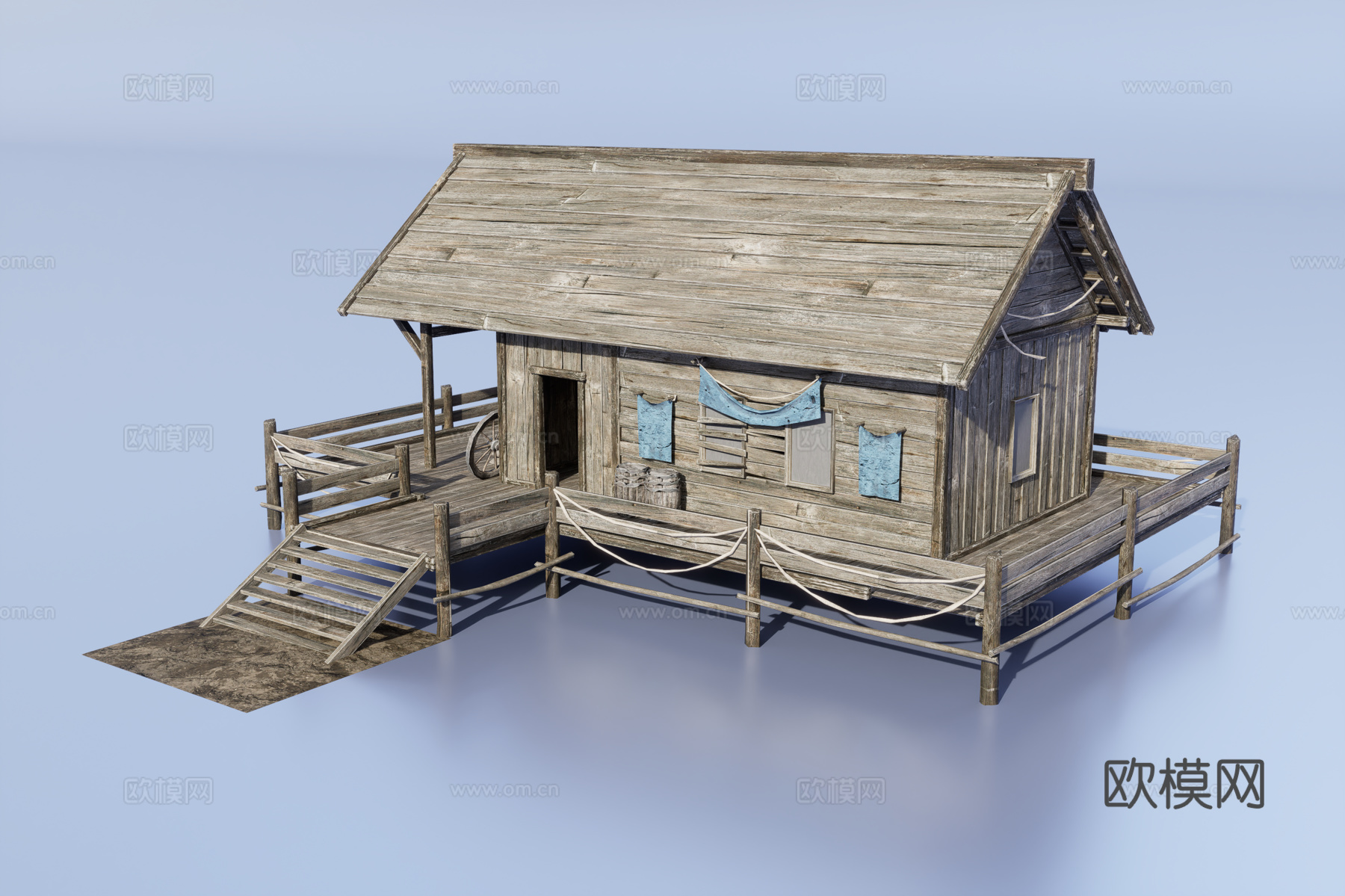 木屋3d模型