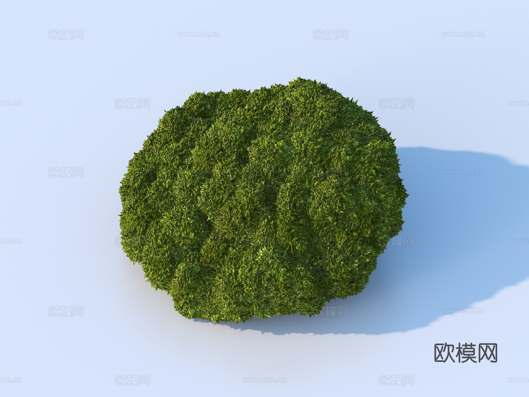 园林灌木丛3d模型