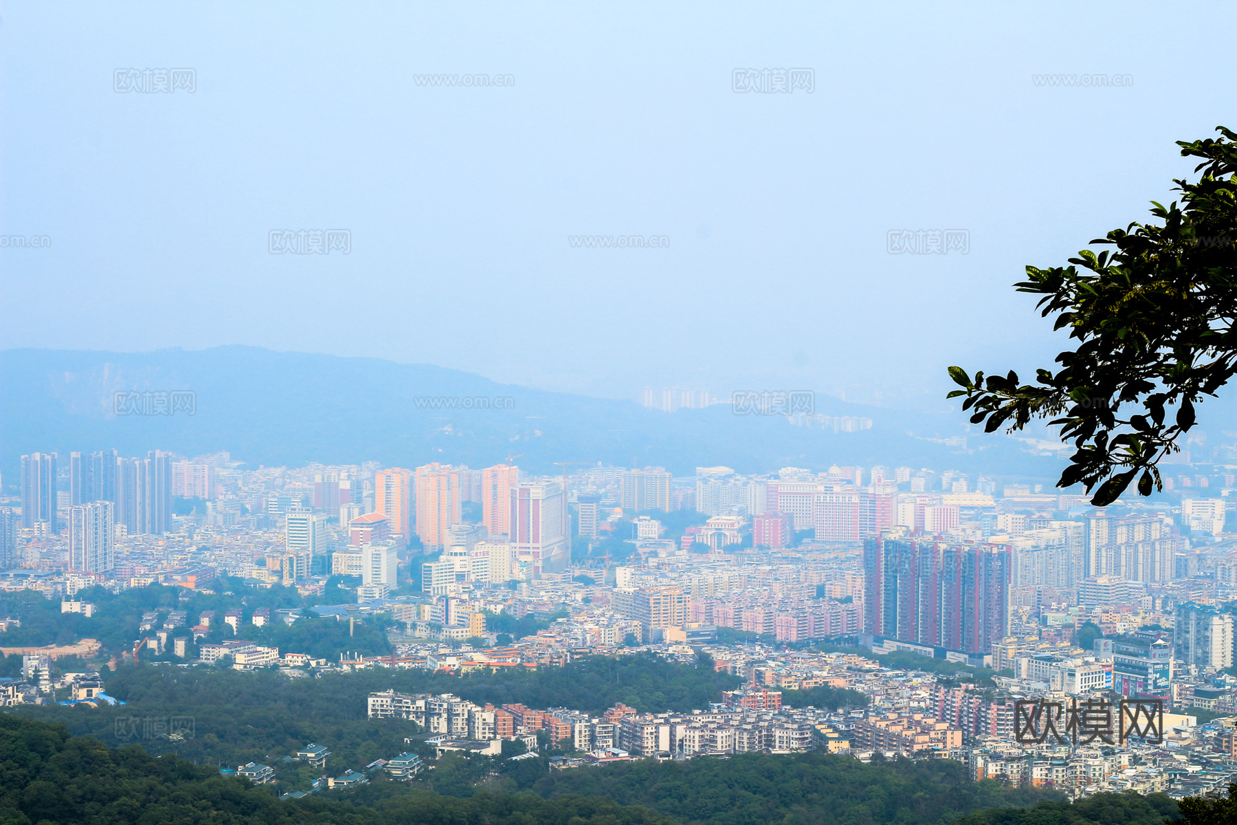 城市风光外景