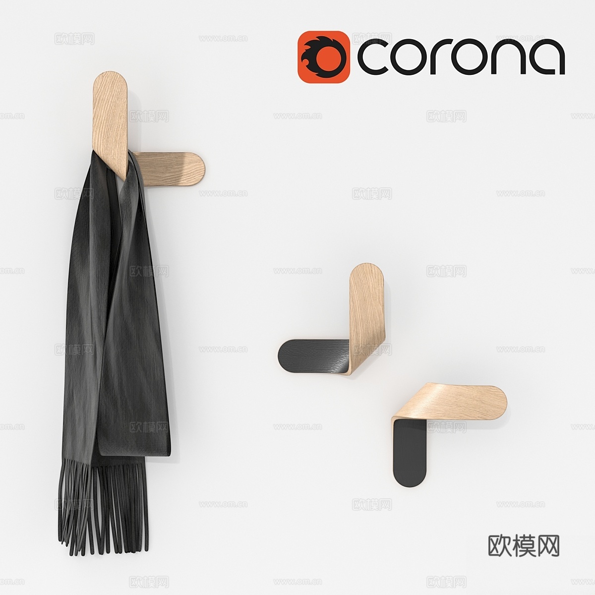 89 衣架，由埃杜阿多·卡马拉与帕特里夏·伊巴内斯设计3d模型