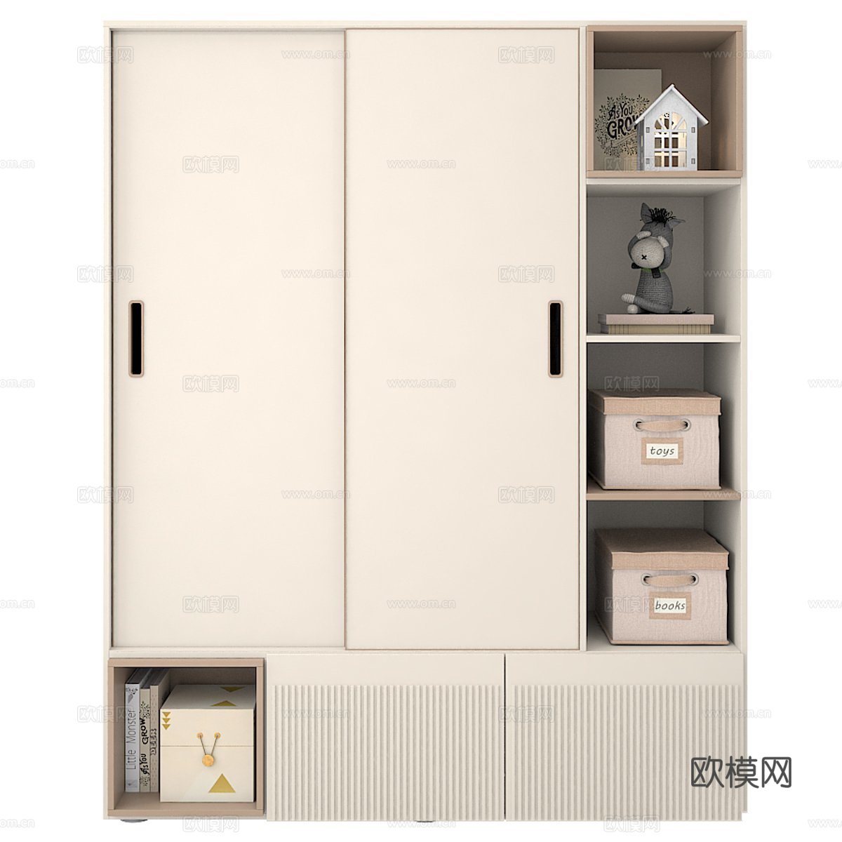 儿童家具定制303d模型