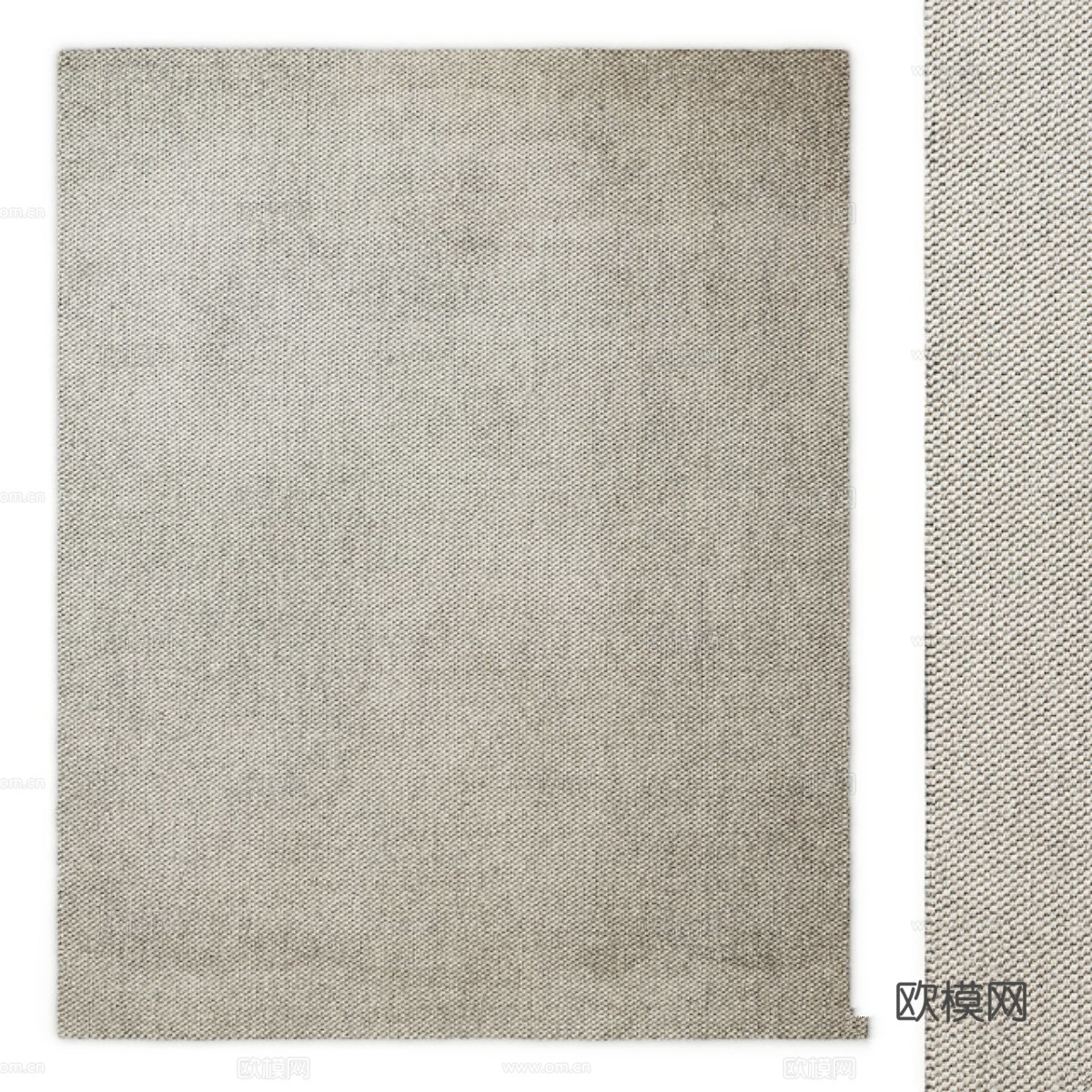 定制 Sereno 手工编织 sisal 地毯 RH3d模型