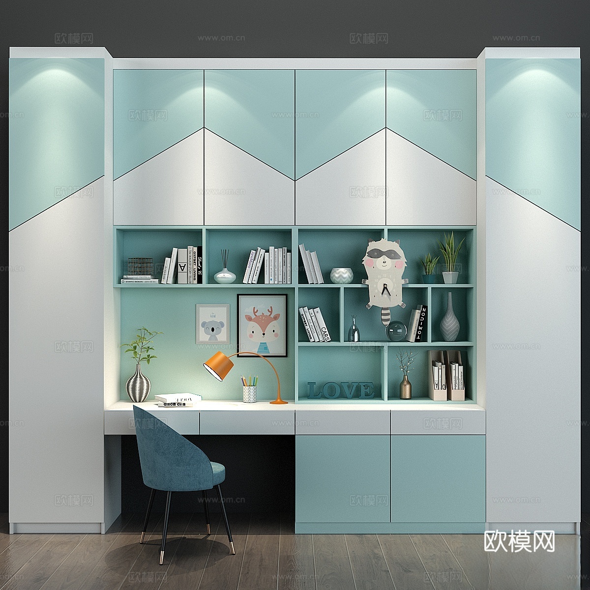 儿童家具 0333d模型