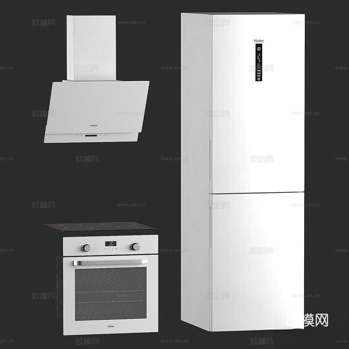Haier 设备3d模型