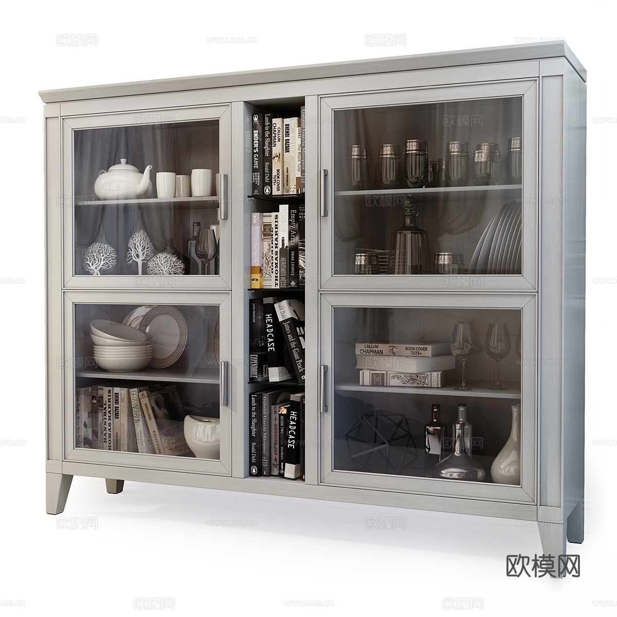 衣柜展示柜 Aster. 展示柜由 Le Fablier 设3d模型