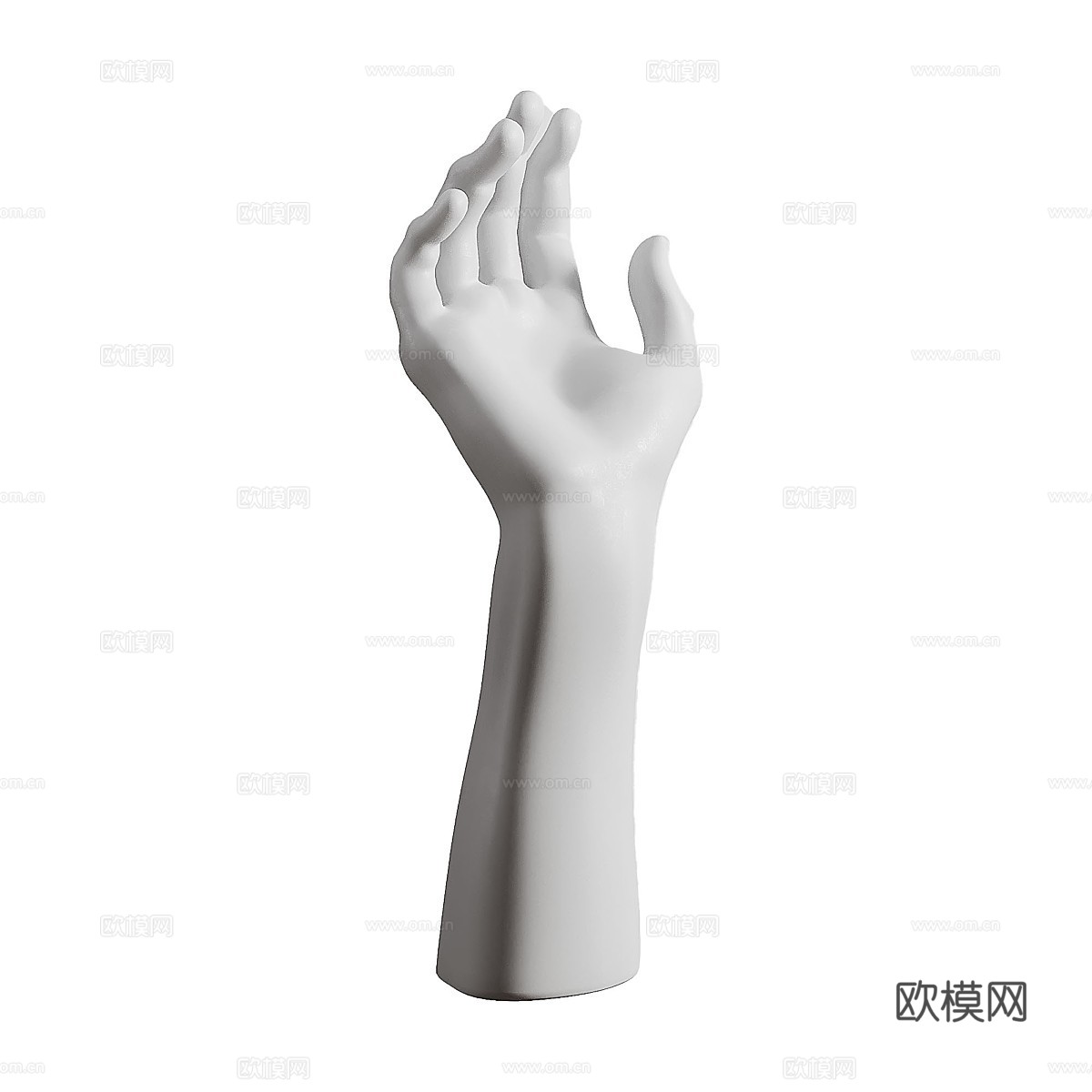 现代 Calfee 手工手掌雕塑3d模型