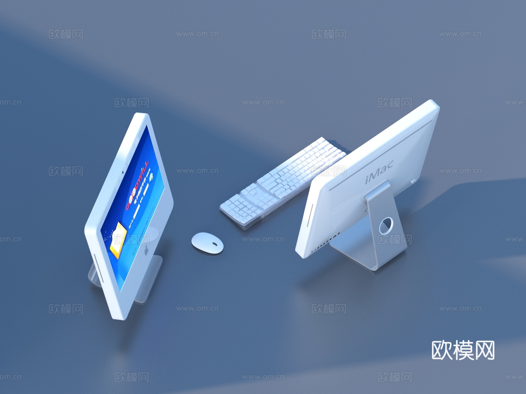 电脑 键盘 电器3d模型