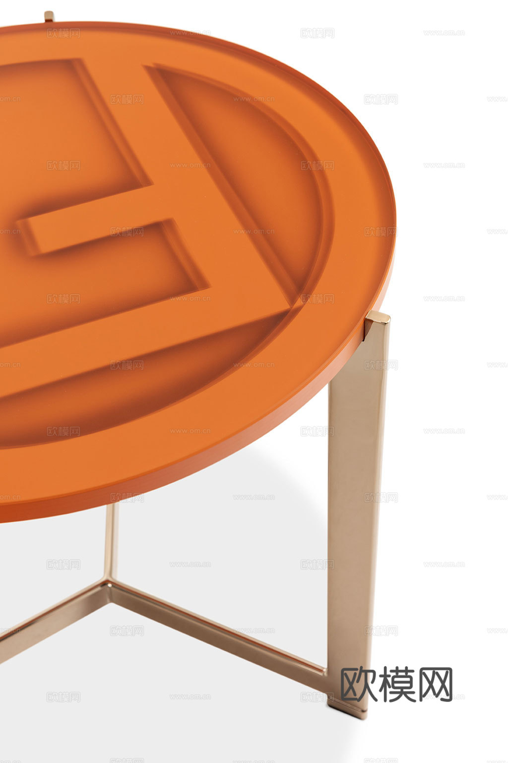 FENDI 意式边几3d模型下载（渲染图3）