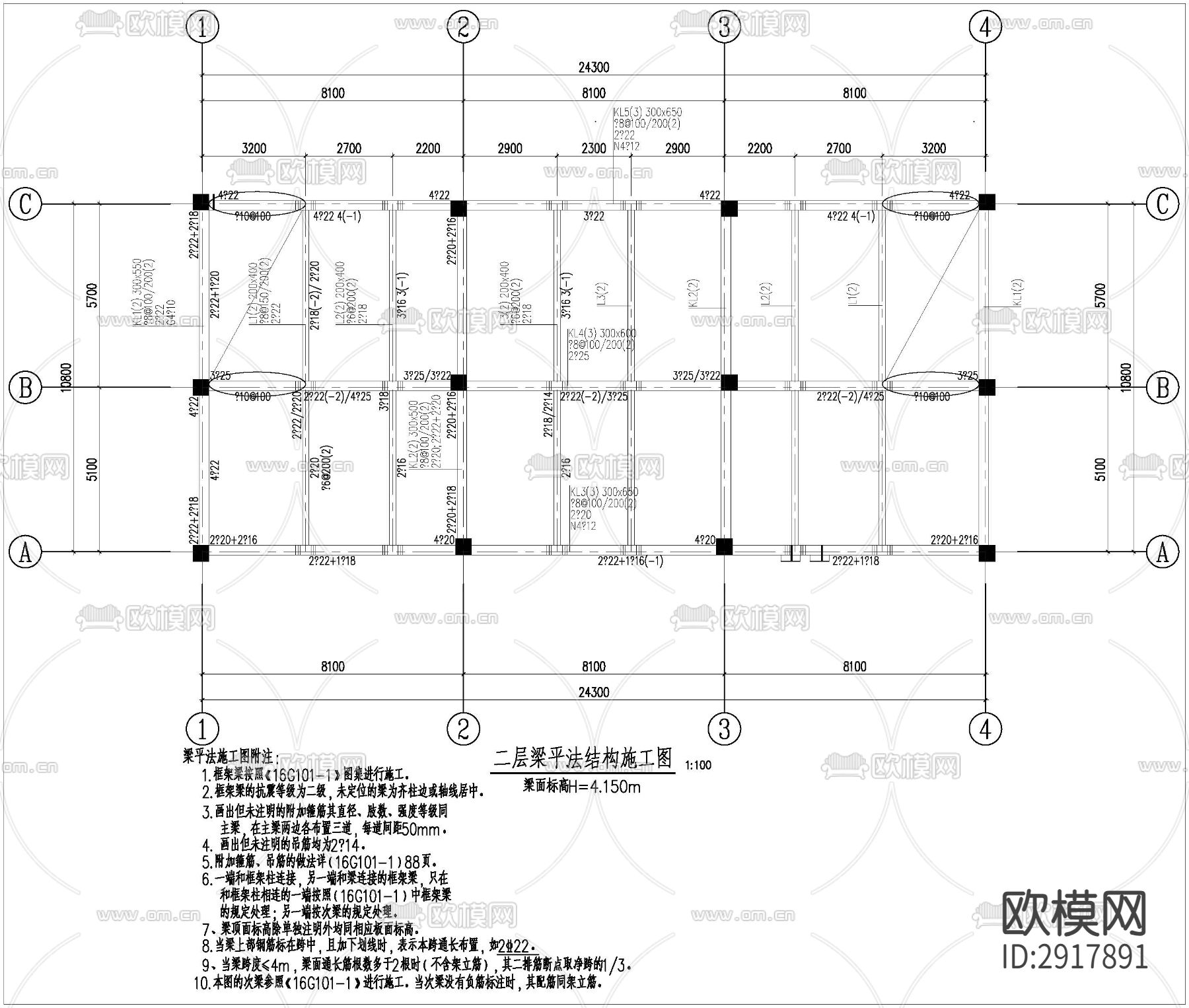 健身房cad施工图下载（渲染图4）